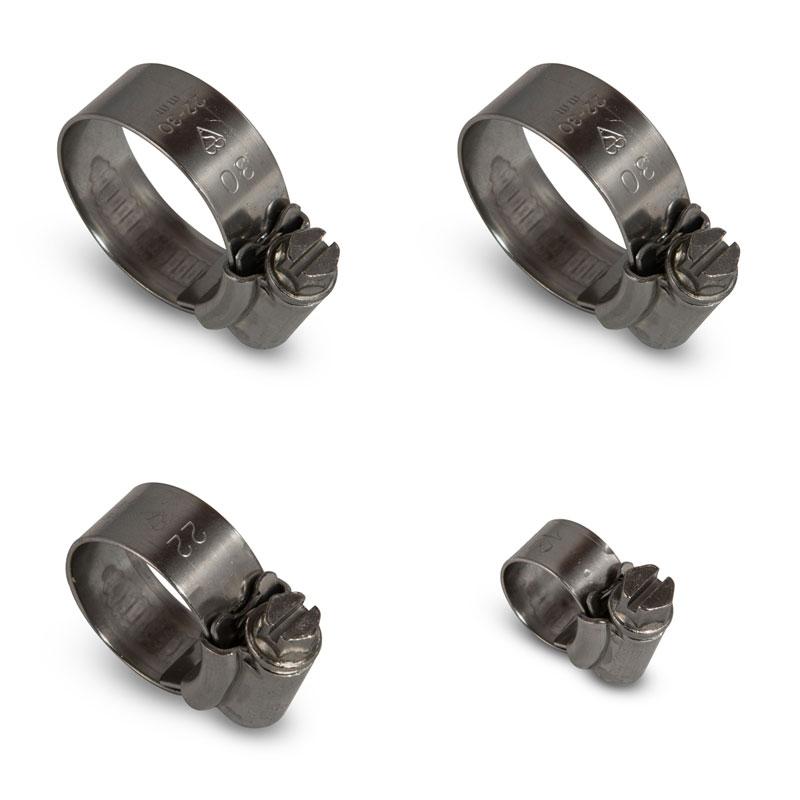 COOLANT HOSE STAINLESS KALE CLAMP KIT 17 KTM HUSQVARNA 250 300 SAMCO SPORT CKKTM-94 image 1