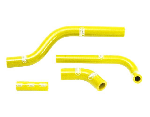 COOLANT HOSE 4 PIECE KIT YELLOW 05-06 SUZUKI 250 RM Z 4 STROKE SAMCO SPORT SUZ-10-YE image 1
