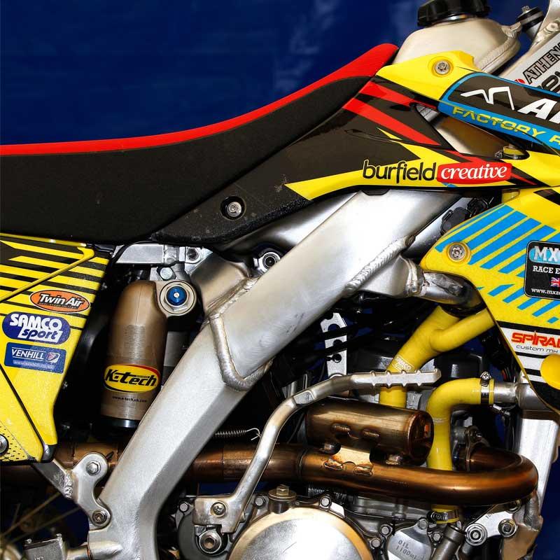 COOLANT HOSE 3 PIECE KIT YELLOW 11-12 SUZUKI 250 RM Z 'Y' RACE DESIGN SAMCO SUZ-40-YE image 1