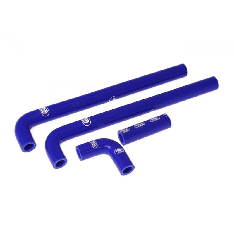 COOLANT HOSE 4 PIECE KIT BLUE 10-12 TM 250 F SAMCO SPORT TMM-2-BU image 1