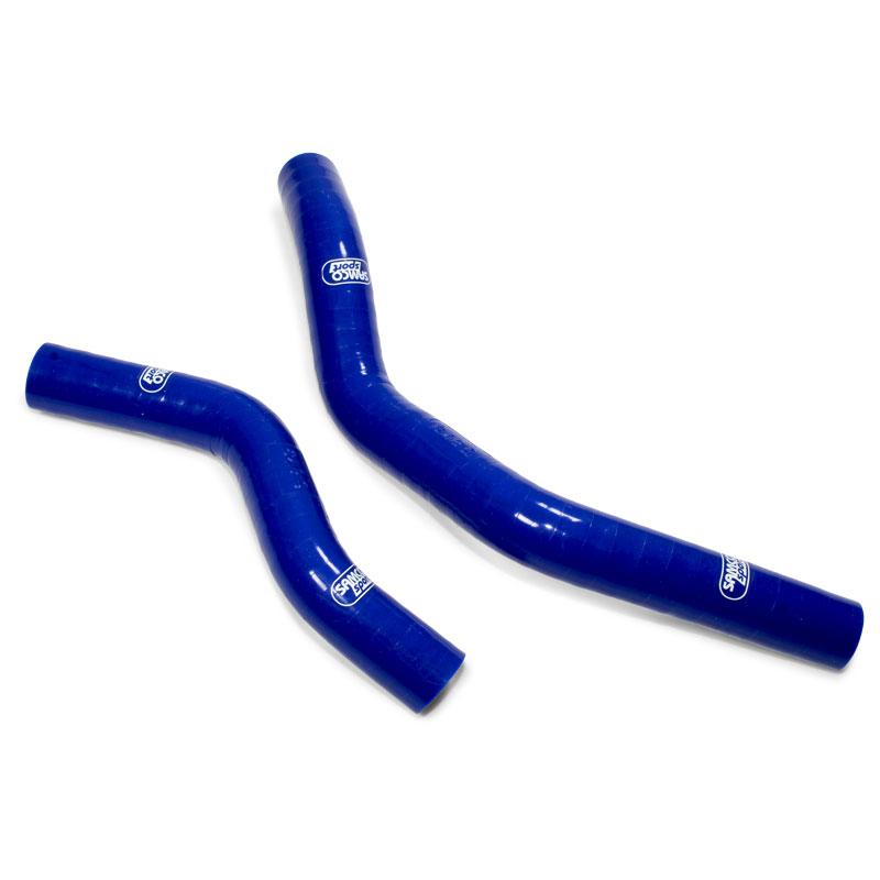COOLANT HOSE 2 PIECE KIT BLUE 18-26 YAMAHA 65 YZ SAMCO SPORT YAM-89-BU image 1
