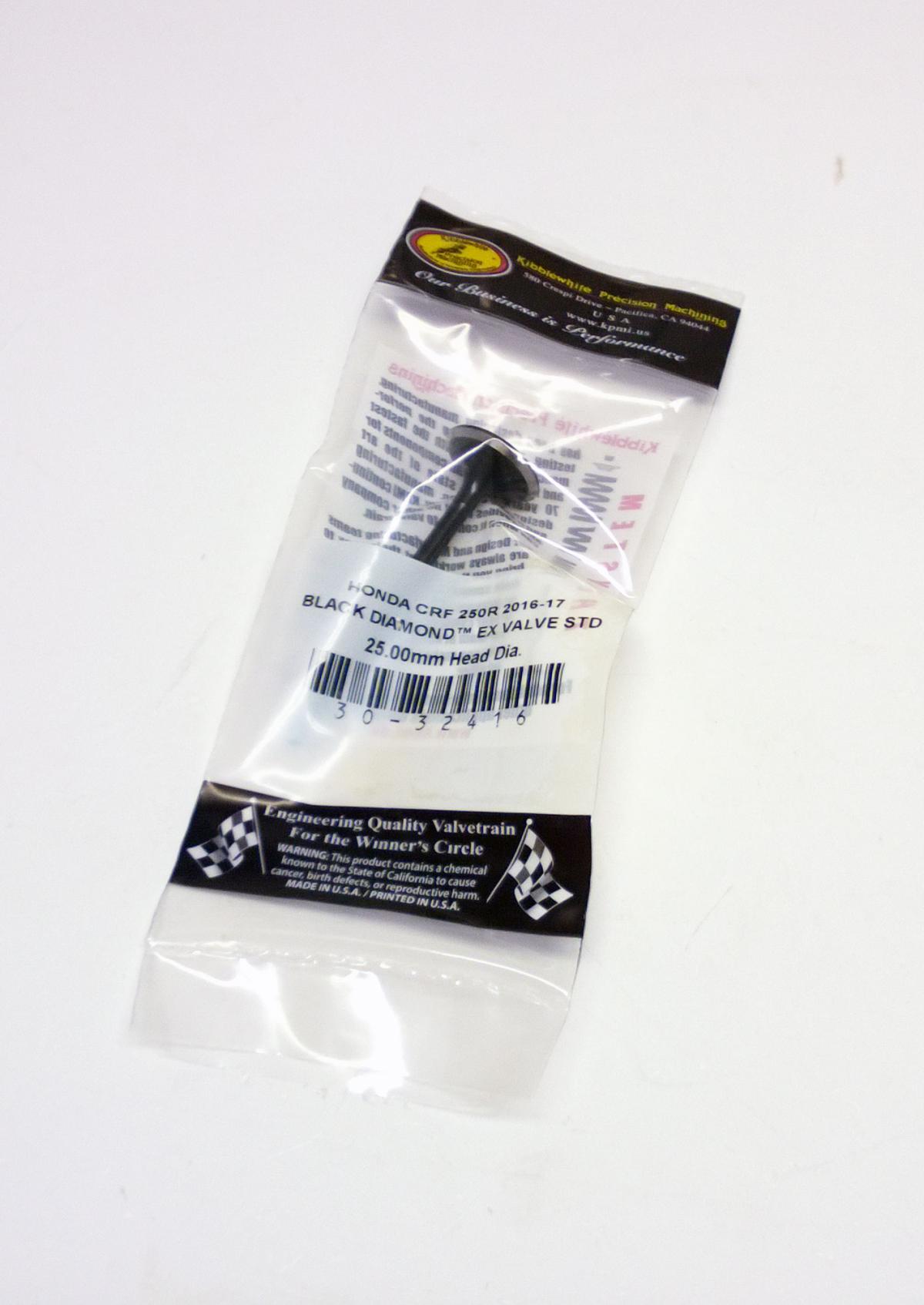 EXHAUST VALVE CRF 250R 2016-17, KIBBLEWHITE 30-32416, 14721-KRN-B10, HONDA MX thumbnail 2