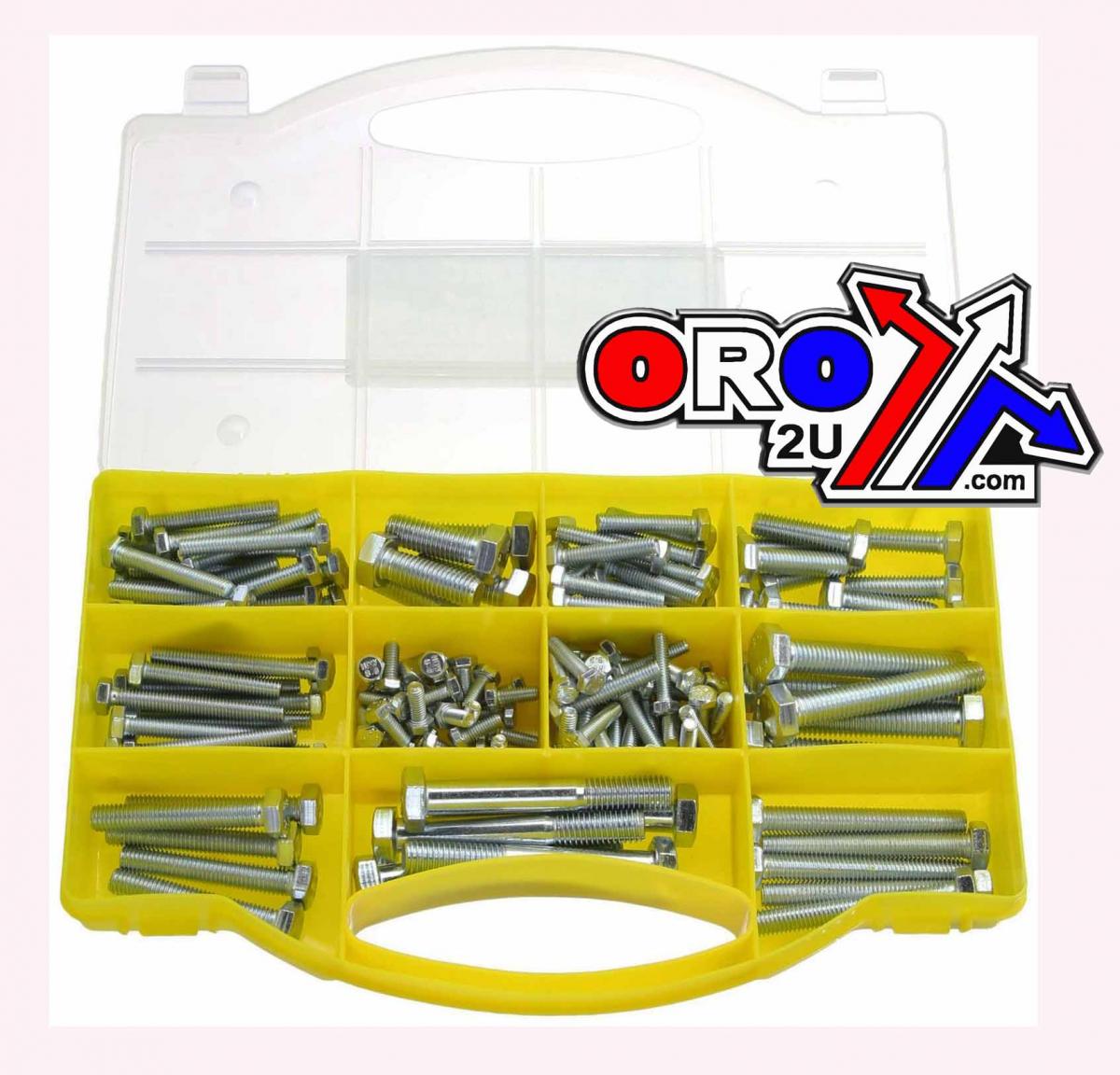 HEX BOLT PACK 145pcs image 1