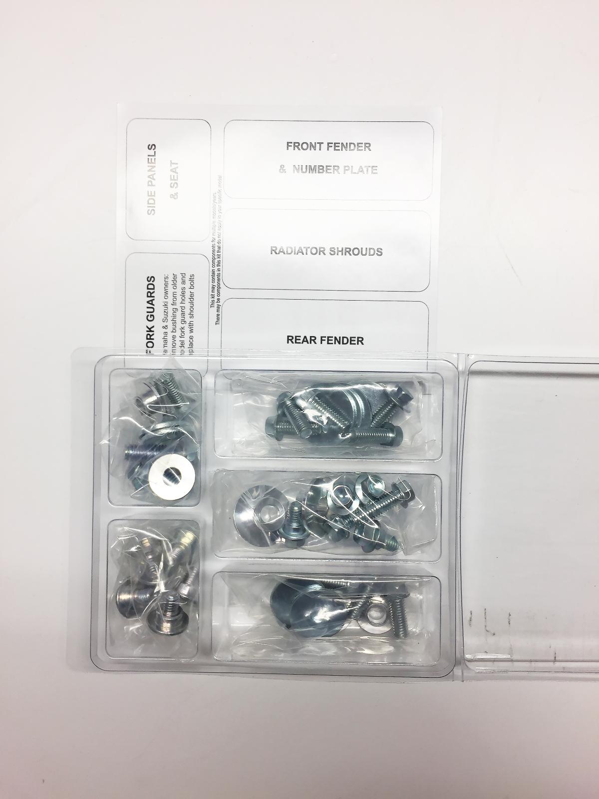 PLASTIC BOLT KIT CR 125/250, BOLT HARDWARE HON-9092102 thumbnail 2