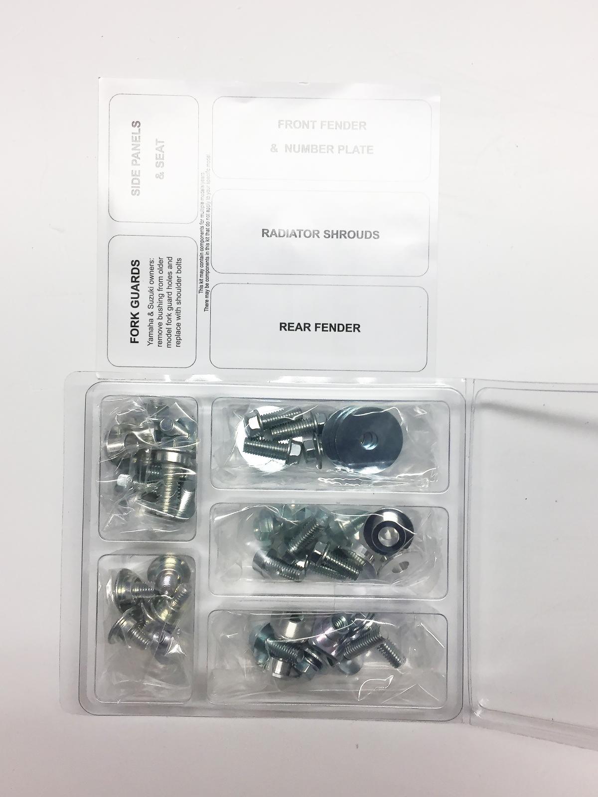 PLASTIC BOLT KIT CR 125/250, BOLT HARDWARE HON-9799105 thumbnail 2