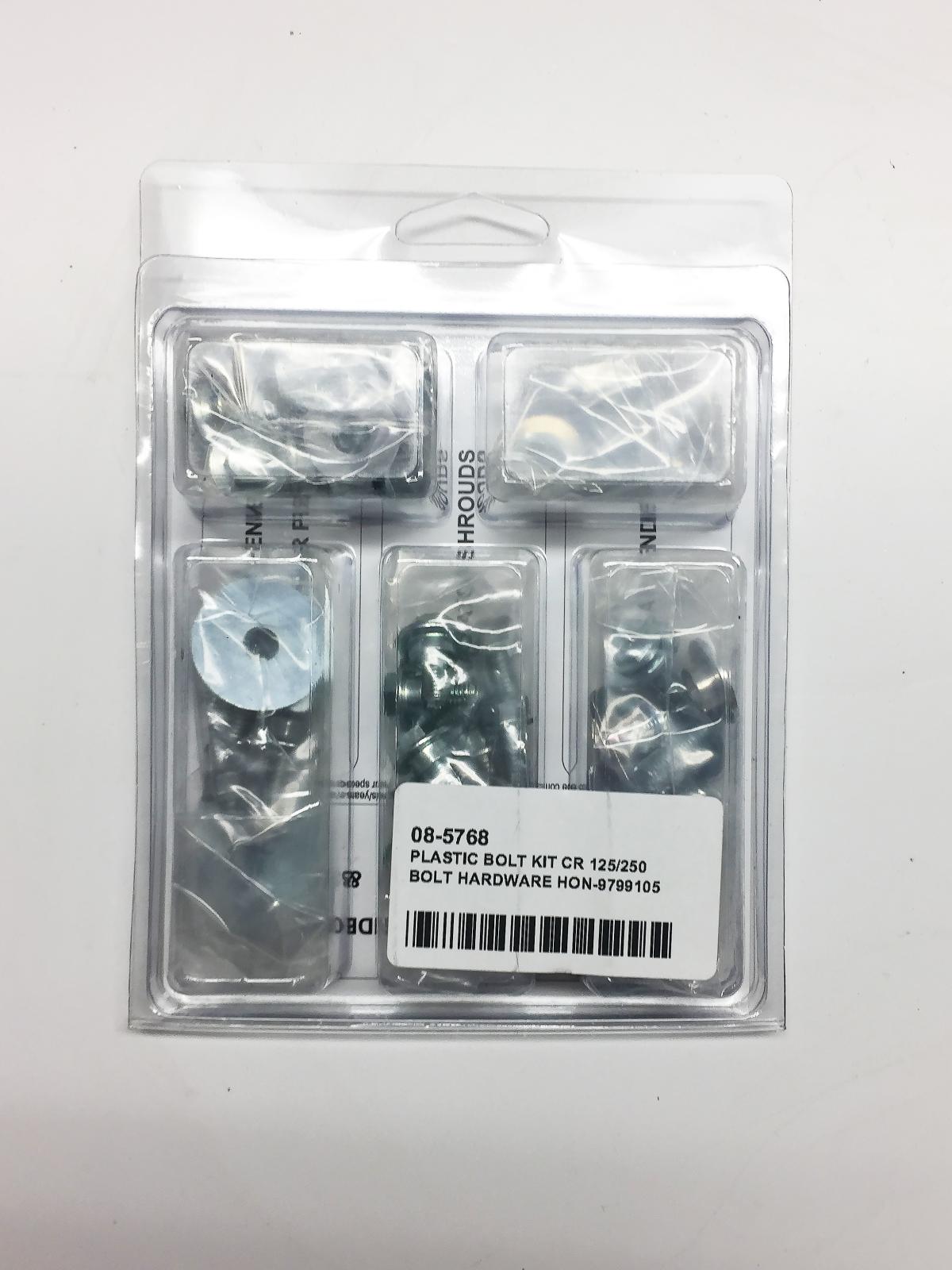 PLASTIC BOLT KIT CR 125/250, BOLT HARDWARE HON-9799105 thumbnail 3