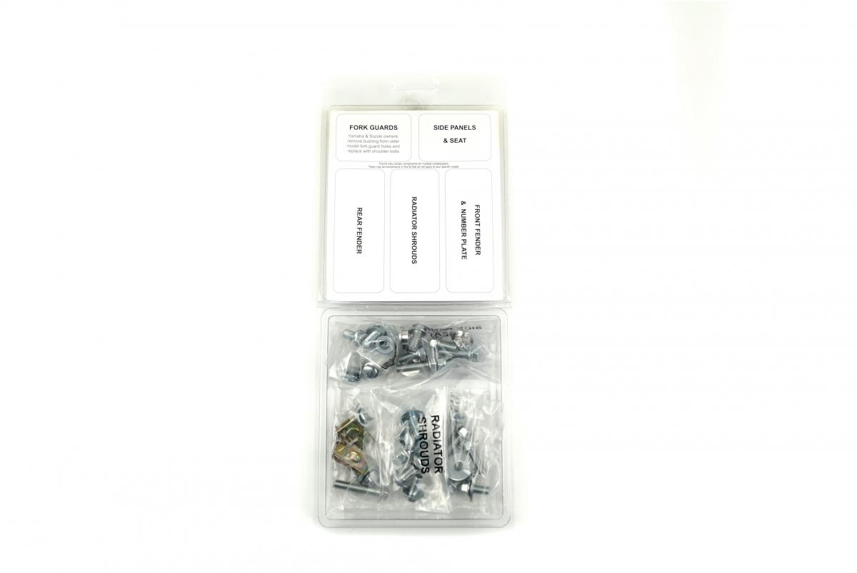 PLASTIC BOLT KIT YZ 125/250 93-95, BOLT HARDWARE YAM-9395103 thumbnail 2