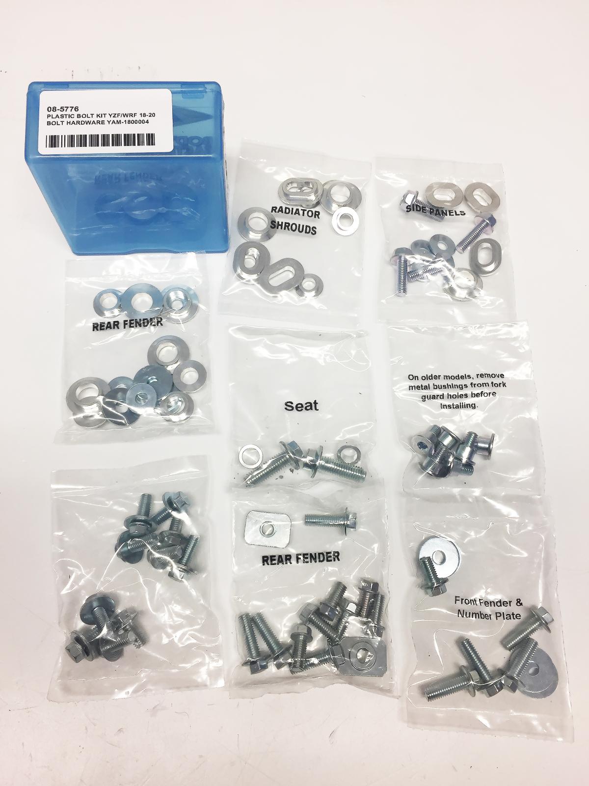 PLASTIC BOLT KIT YZF/WRF 18-20, BOLT HARDWARE YAM-1800004 thumbnail 2