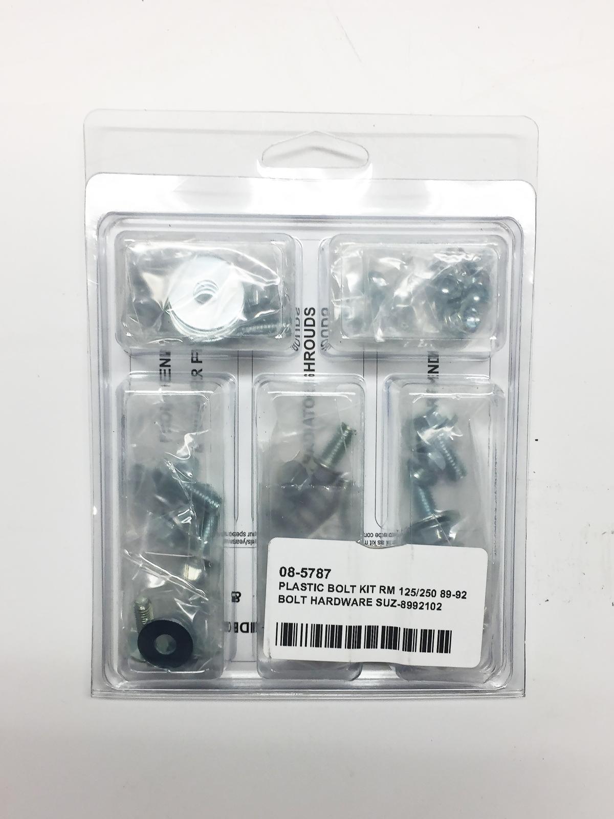 PLASTIC BOLT KIT RM 125/250 89-92, BOLT HARDWARE SUZ-8992102 thumbnail 3