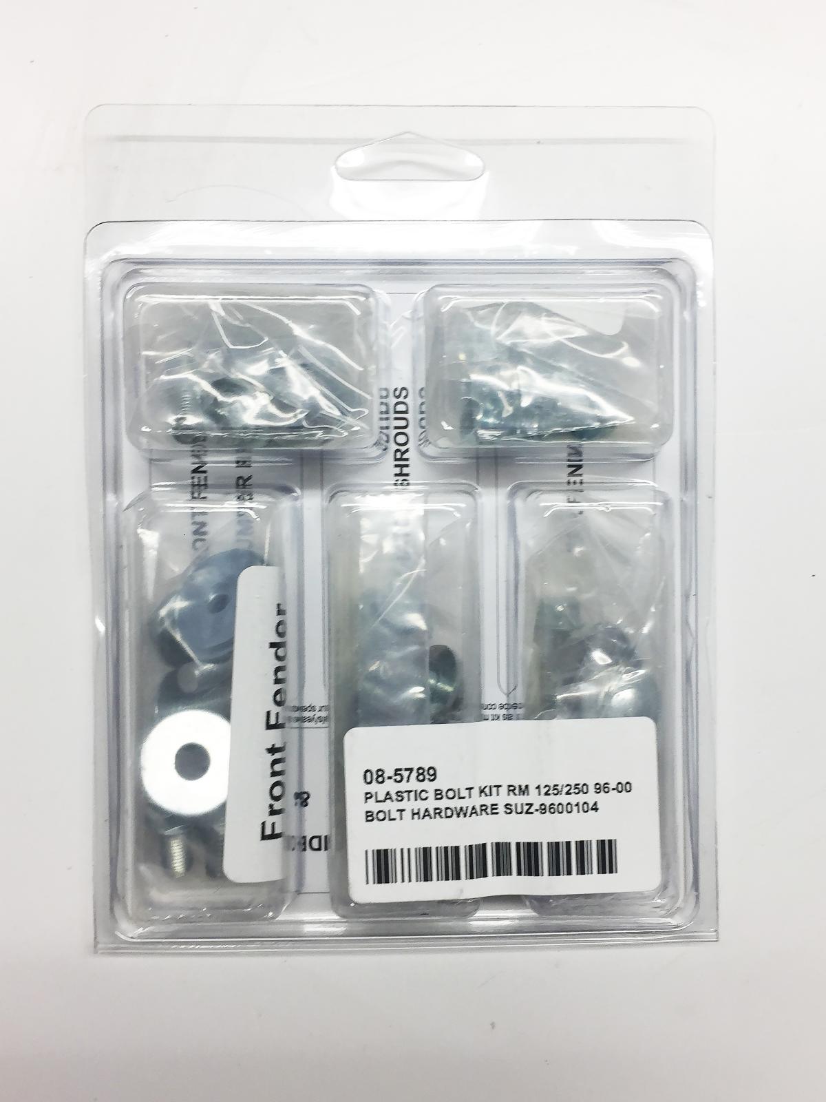 PLASTIC BOLT KIT RM 125/250 96-00, BOLT HARDWARE SUZ-9600104 thumbnail 3