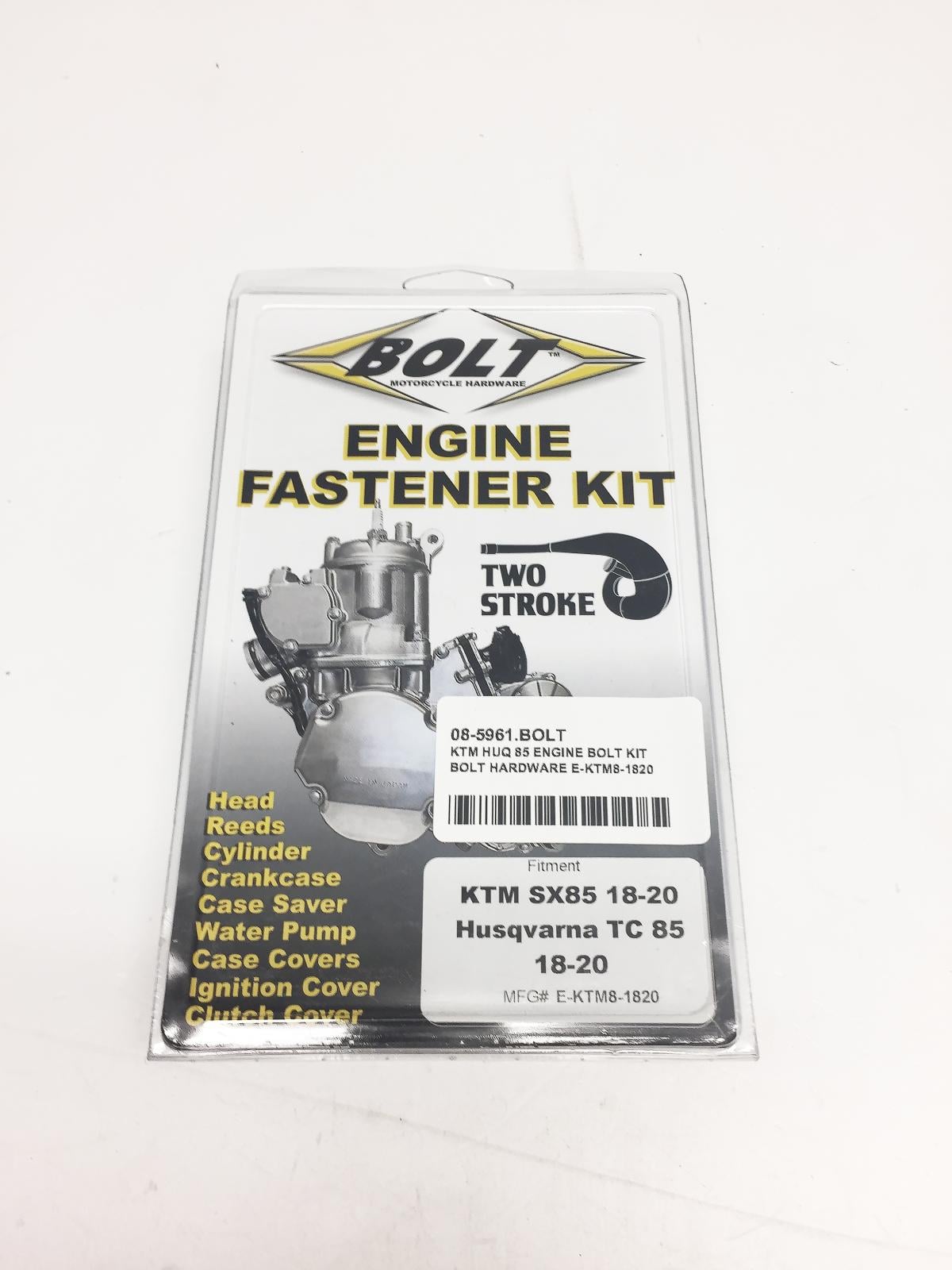 KTM HUQ 85 ENGINE BOLT KIT, BOLT HARDWARE E-KTM8-1820 image 1