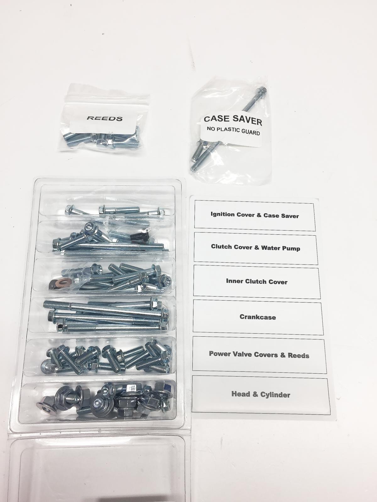 ENGINE BOLT KIT CR 125 R 90-07, BOLT HARDWARE E-C1-9007 thumbnail 2