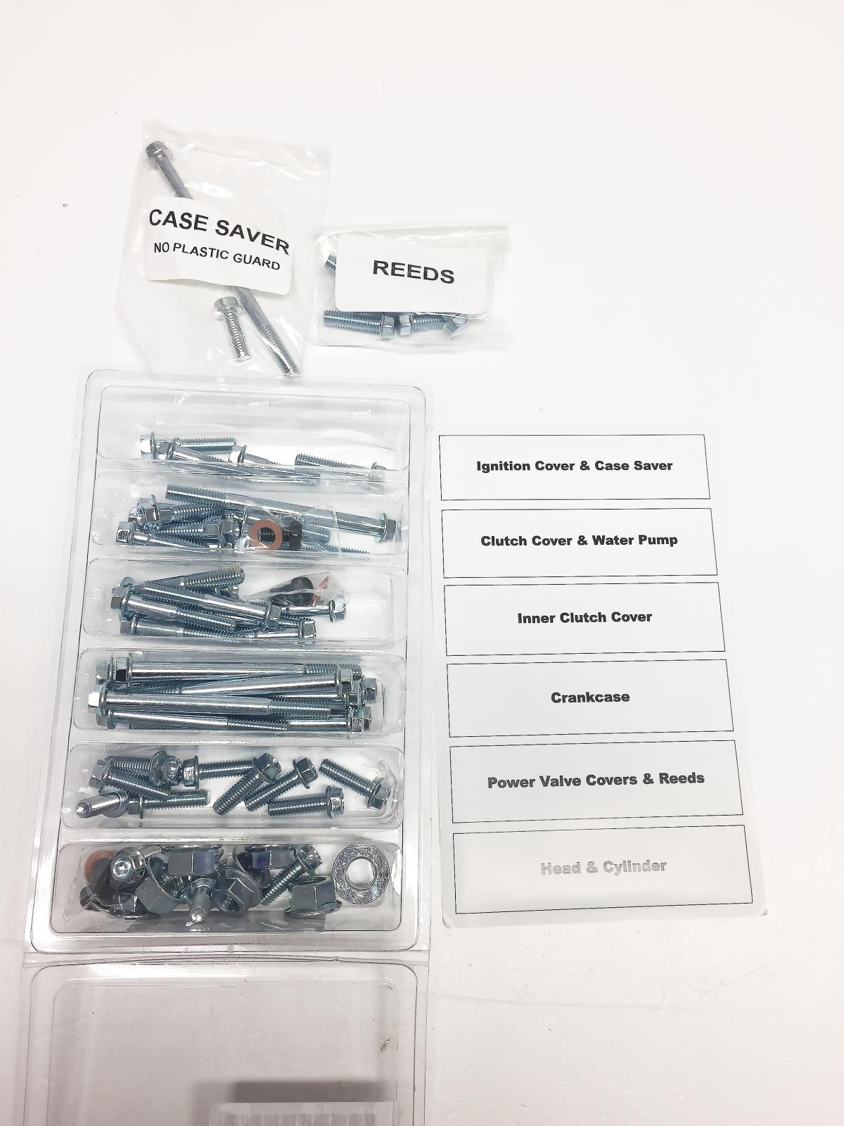 ENGINE BOLT KIT CR 250 R 86-91, BOLT HARDWARE E-C2-8691 thumbnail 2