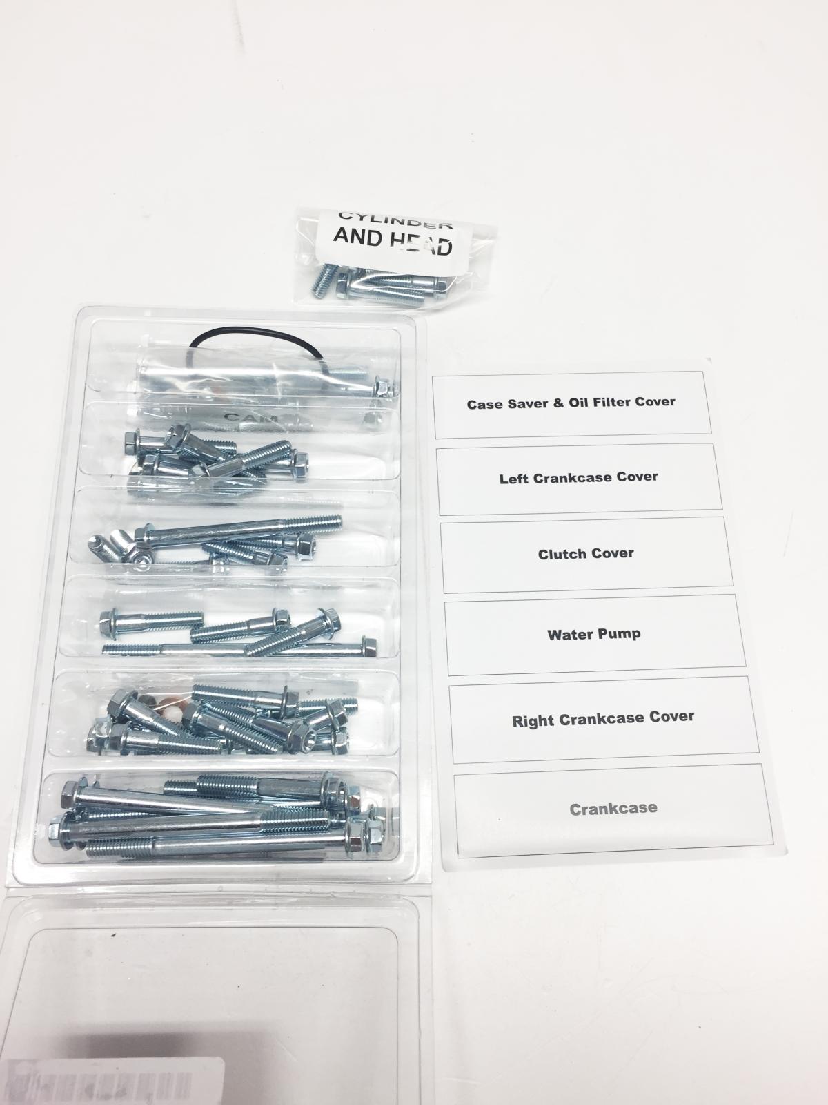 ENGINE BOLT KIT CRF 450 R 02-08, BOLT HARDWARE E-CF4-0208 thumbnail 2