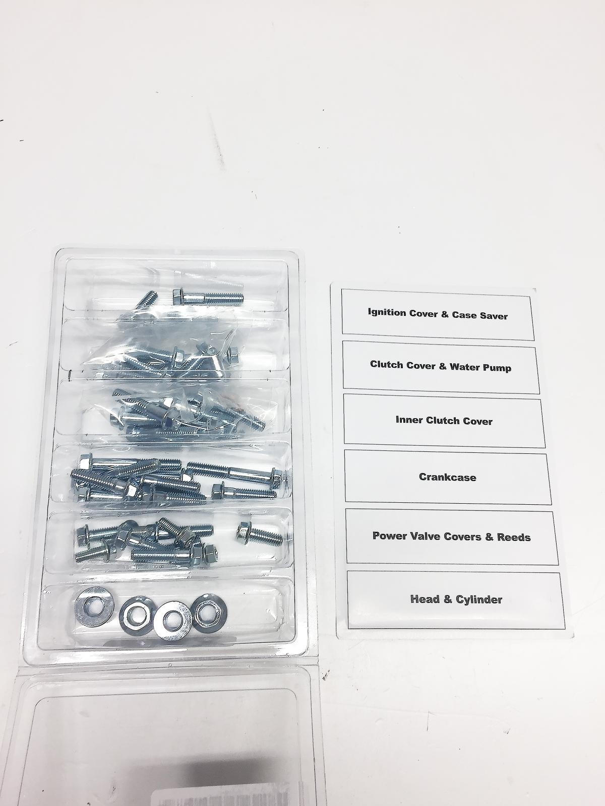 ENGINE BOLT KIT KTM HUSQ 85, BOLT HARDWARE E-KTM8-0317, BMEKTM80317 thumbnail 2