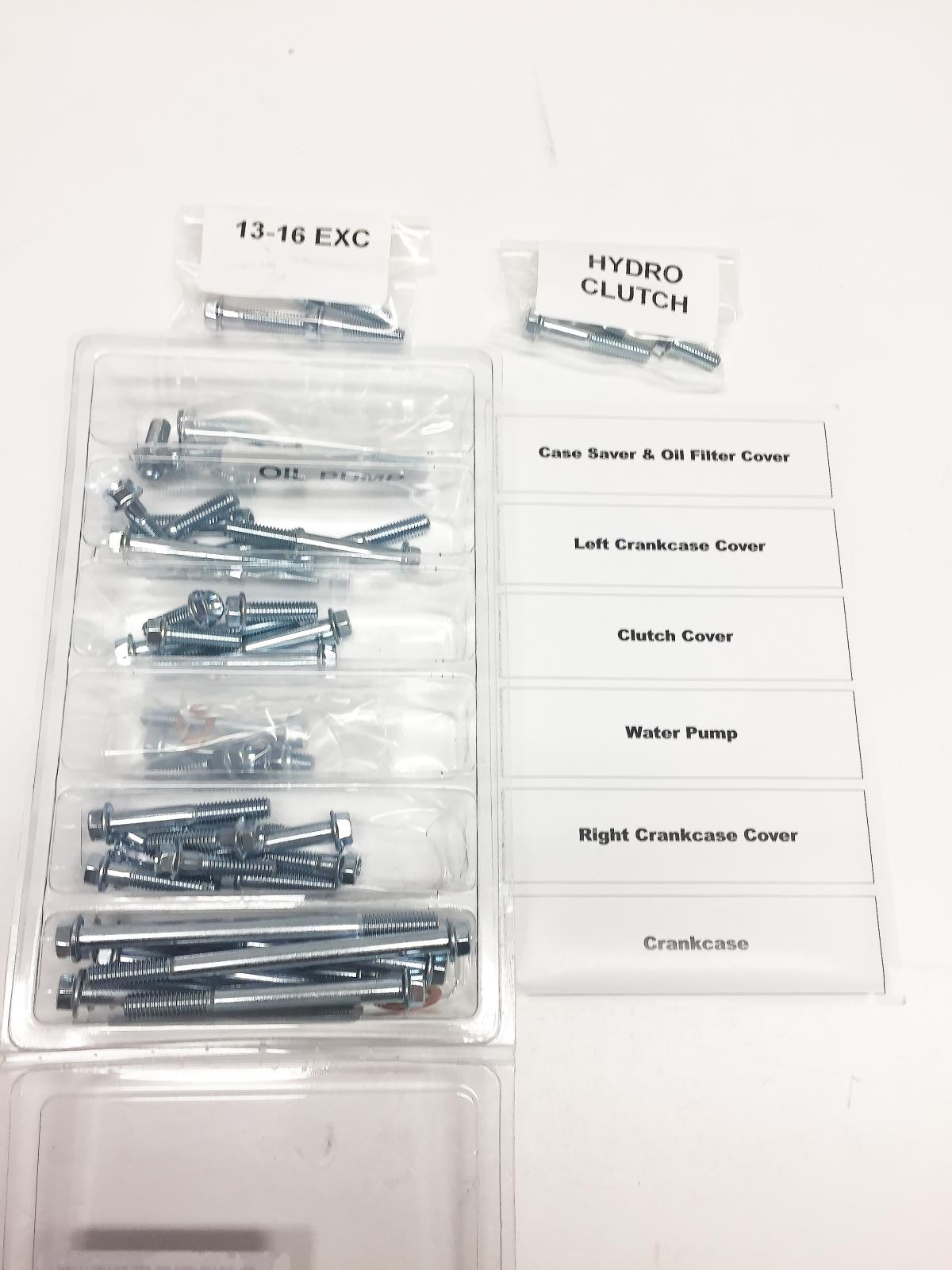 ENGINE BOLT KIT KTM HUSQ 250/350, BOLT HARDWARE E-KTMF2-1315 thumbnail 2