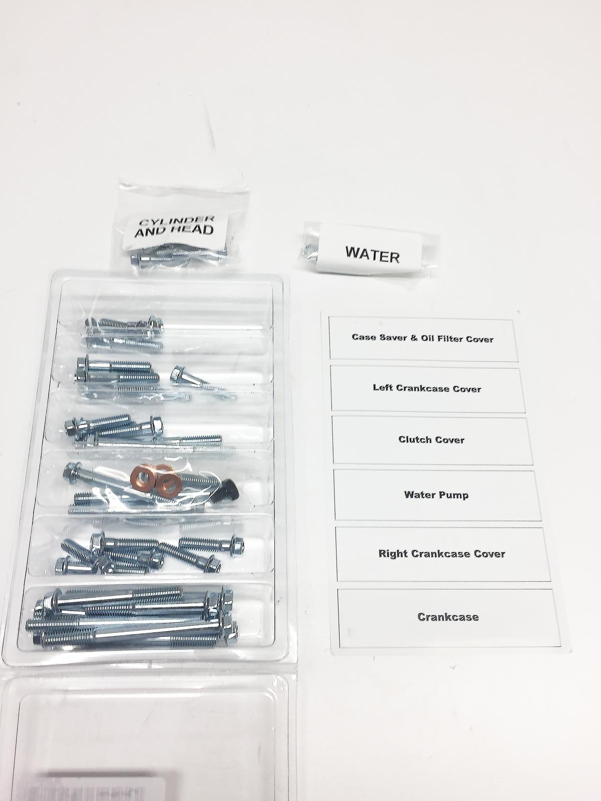ENGINE BOLT KIT KX 250 F 04-20, BOLT HARDWARE E-KF2-0420, BMEKF20420 thumbnail 2