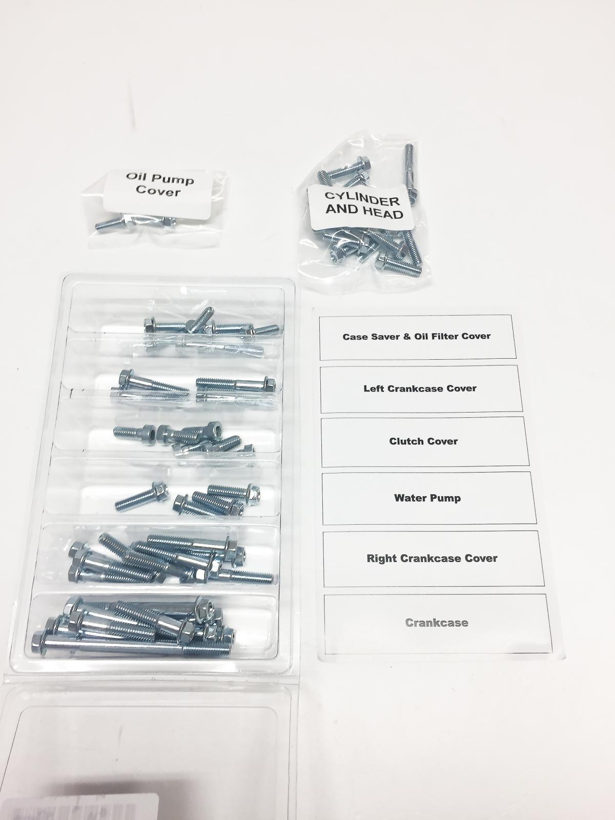 ENGINE BOLT KIT KTM 450/525, BOLT HARDWARE E-KTMF4-0406, BMEKTMF40406 thumbnail 2