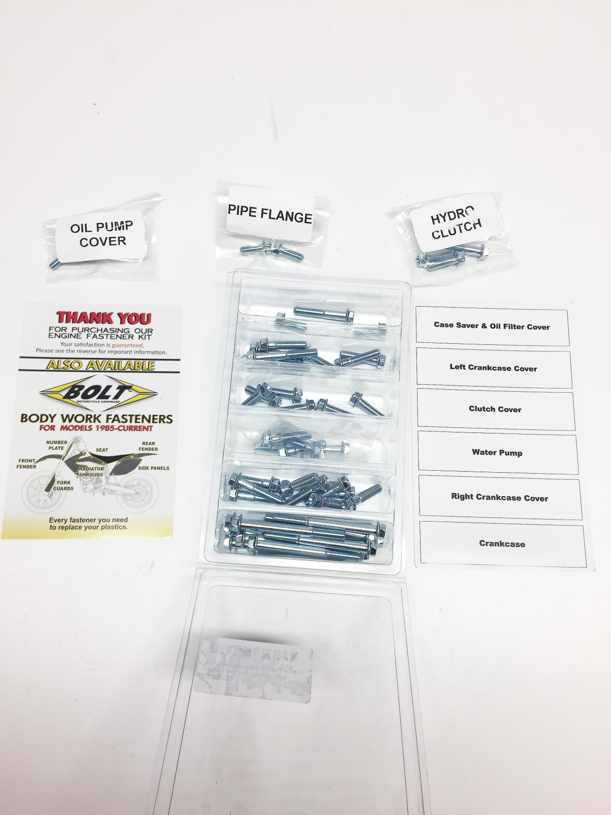 ENGINE BOLT KIT KTM 450/530, BOLT HARDWARE E-KTMF4-0911EXC thumbnail 2