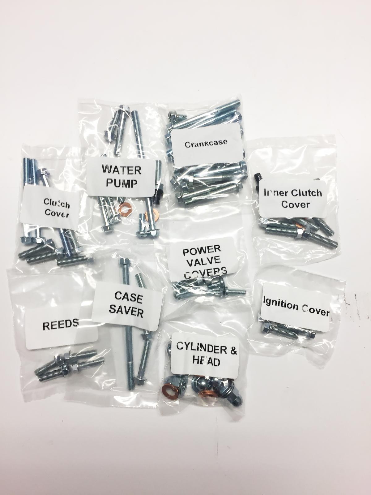 ENGINE BOLT KIT RM 125 90-97, BOLT HARDWARE E-R1-9097 thumbnail 2