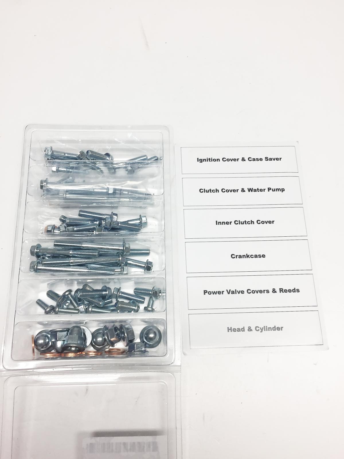ENGINE BOLT KIT RM 125 98-07, BOLT HARDWARE E-R1-9807 thumbnail 2