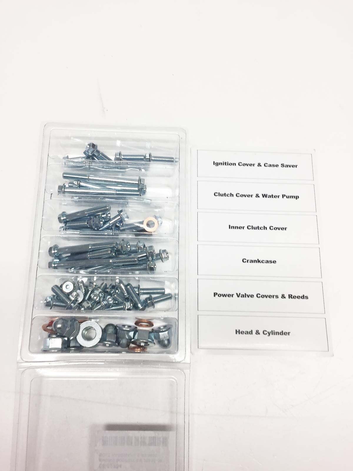 ENGINE BOLT KIT RM 250 96-00, BOLT HARDWARE E-R2-9600 thumbnail 2
