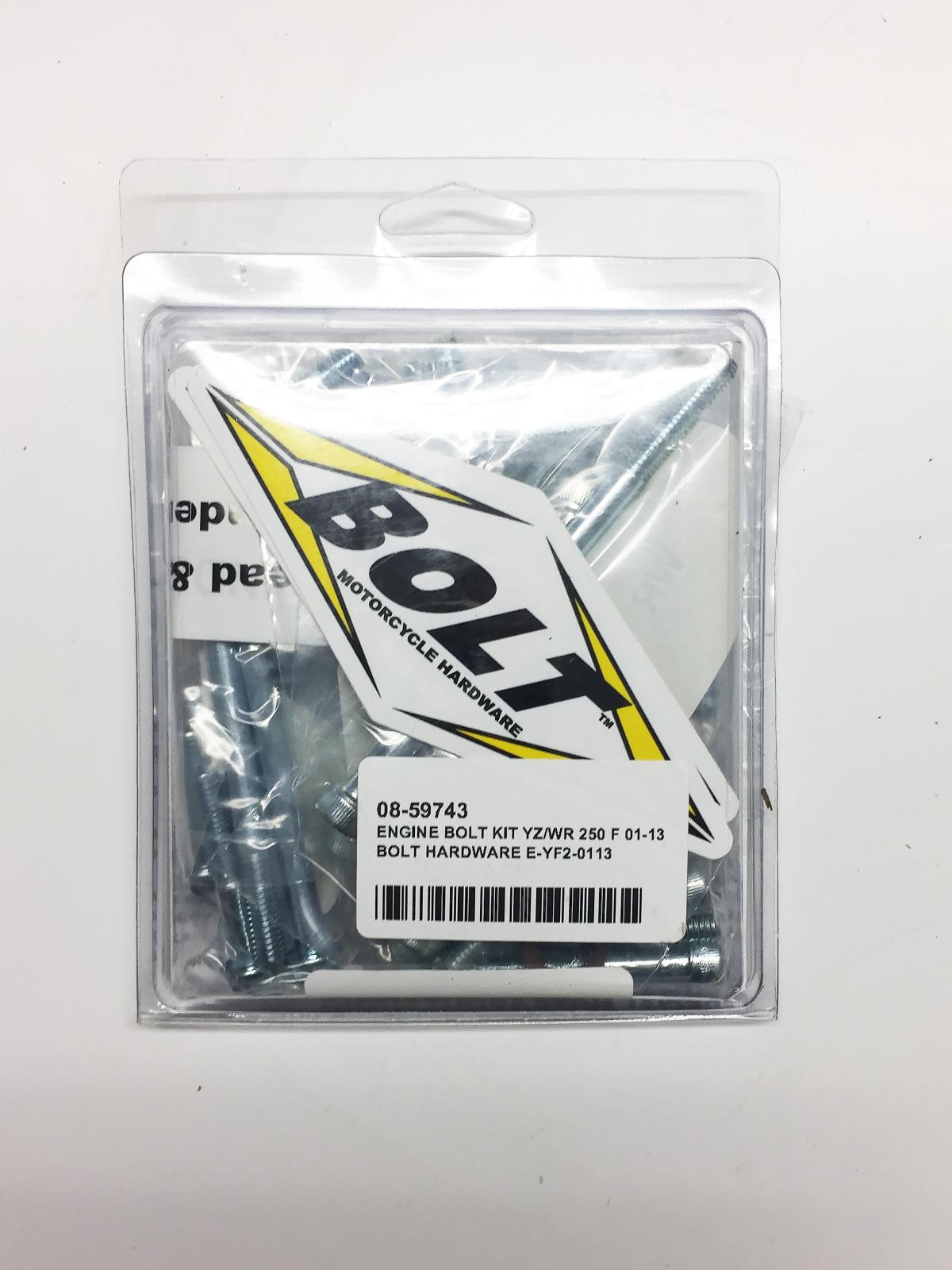 ENGINE BOLT KIT YZ/WR 250 F 01-13, BOLT HARDWARE E-YF2-0113 thumbnail 3