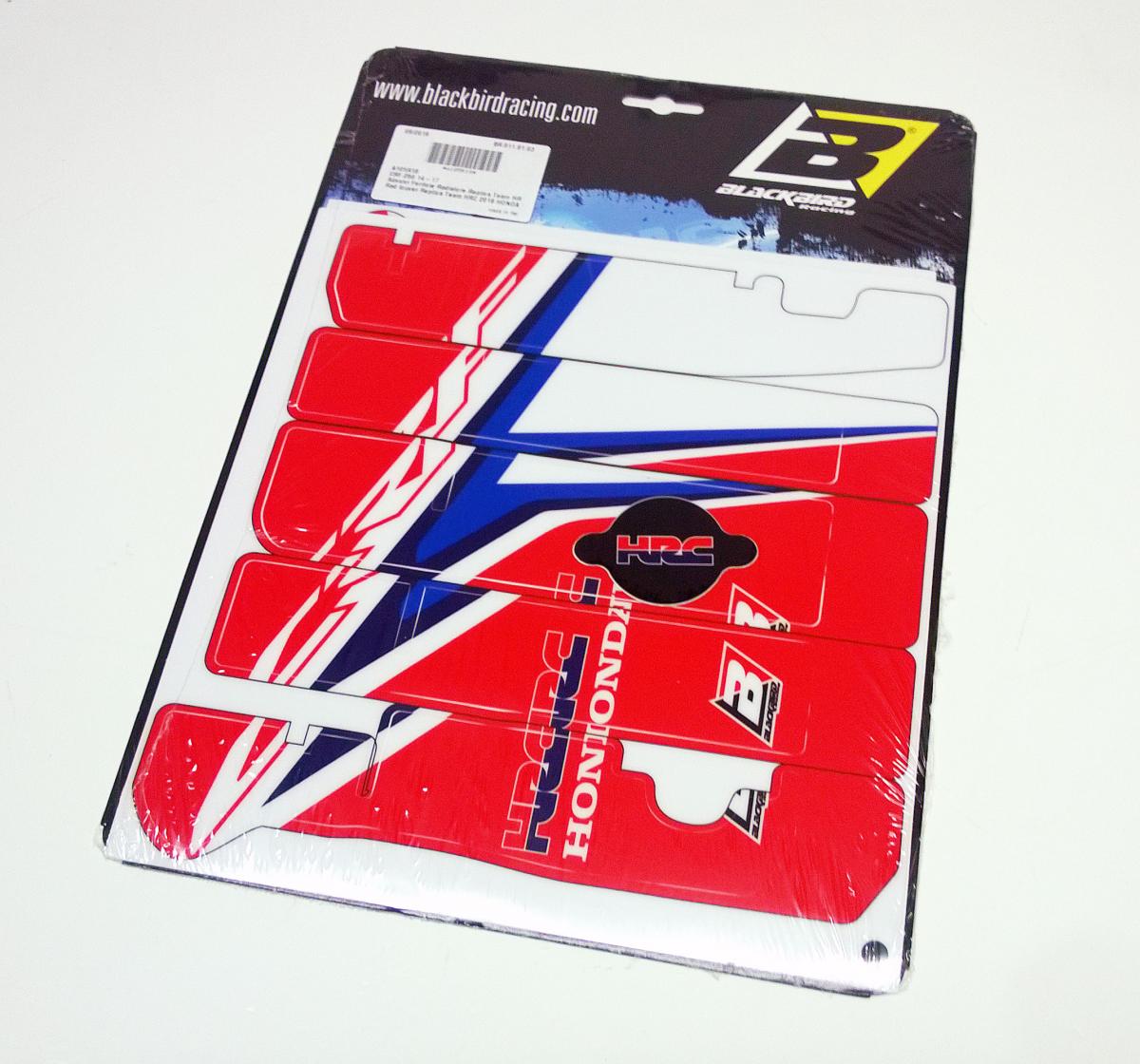 14-17 CRF250 RAD LOUVER DECAL, BLACKBIRD A105R18 TEAM HRC thumbnail 2