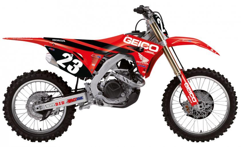 CRF250/450 HONDA GEICO TEAM, BLACKBIRD 8146R19 FULL KIT thumbnail 3