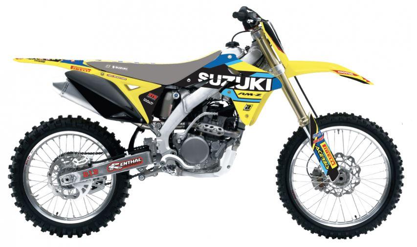 10-18 WORLD RESTYLE KIT RM-Z 250, BLACKBIRD GRAPHIC STICKER KIT 2319R7 thumbnail 2