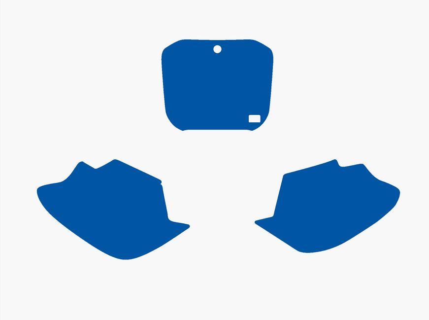 TM 125/250 1999-2003 PRE CUT, BLACKBIRD 3805/70 BLUE, NUMBER BOARD BACKGROUNDS image 1
