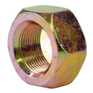 M6x0.75 METRIC FINE NUT BZP, METRIC FINE THREAD CARB AJS NUT image 1