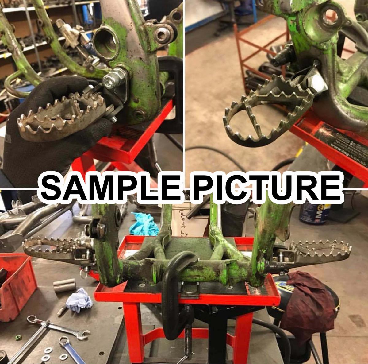 WELD ON PEG MOUNT KIT, KTM 09>19, SUIT KTM PEG FROM 2009>2019 thumbnail 4