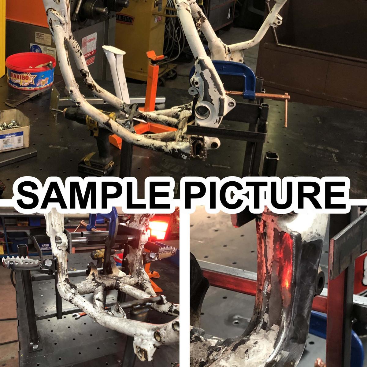 WELD ON PEG MOUNT KIT, KTM 09>19, SUIT KTM PEG FROM 2009>2019 thumbnail 5