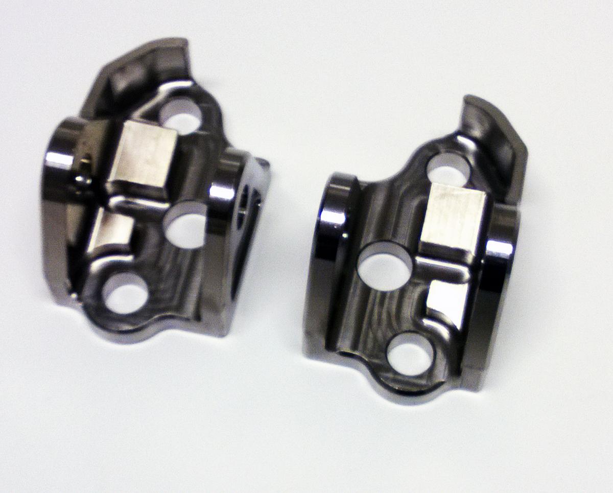 TITANIUM FOOTPEG MOUNTS BRACKETS YZF WRF SCAR STFMB152 thumbnail 3
