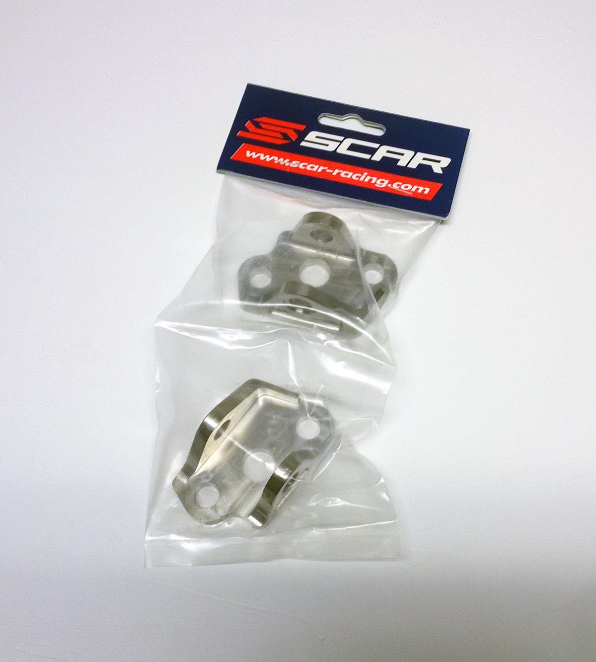 TITANIUM FOOTPEG MOUNTS BRACKETS 06-26 FANTIC YAMAHA XX YZ 125 250 GR5-TI SCAR STFMB151 thumbnail 4