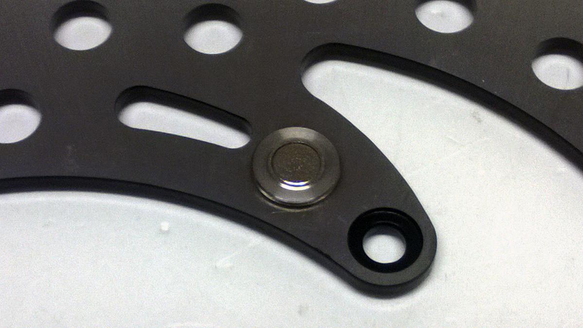 DISC BRAKE FRONT KTM HUS WAVE, WITH SPEEDO HOLE, MDS08018 77309060000 77309060300 18-0060 thumbnail 2