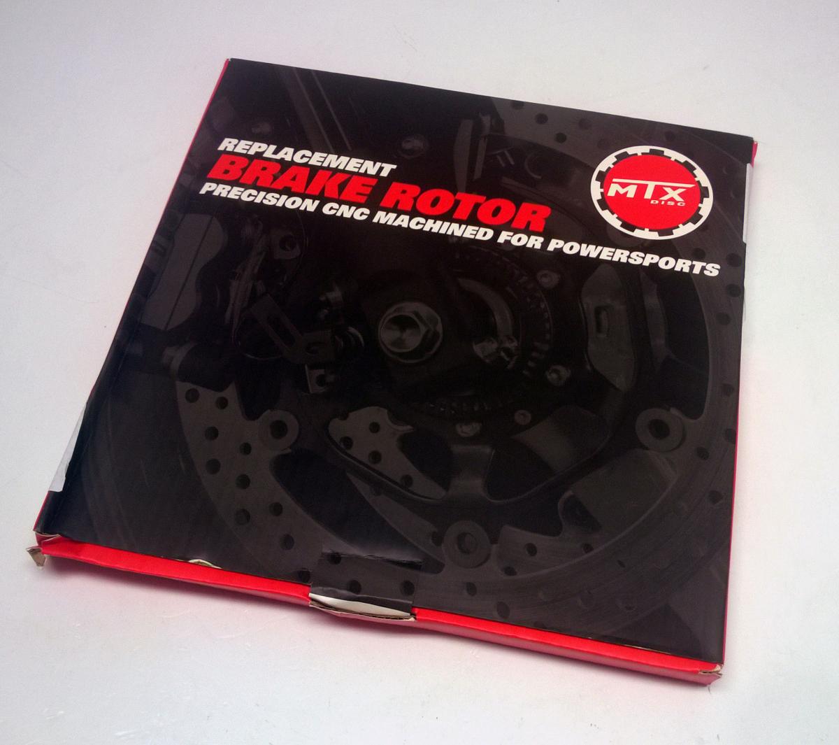 DISC BRAKE FRONT KTM HUS WAVE, WITH SPEEDO HOLE, MDS08018 77309060000 77309060300 18-0060 thumbnail 3