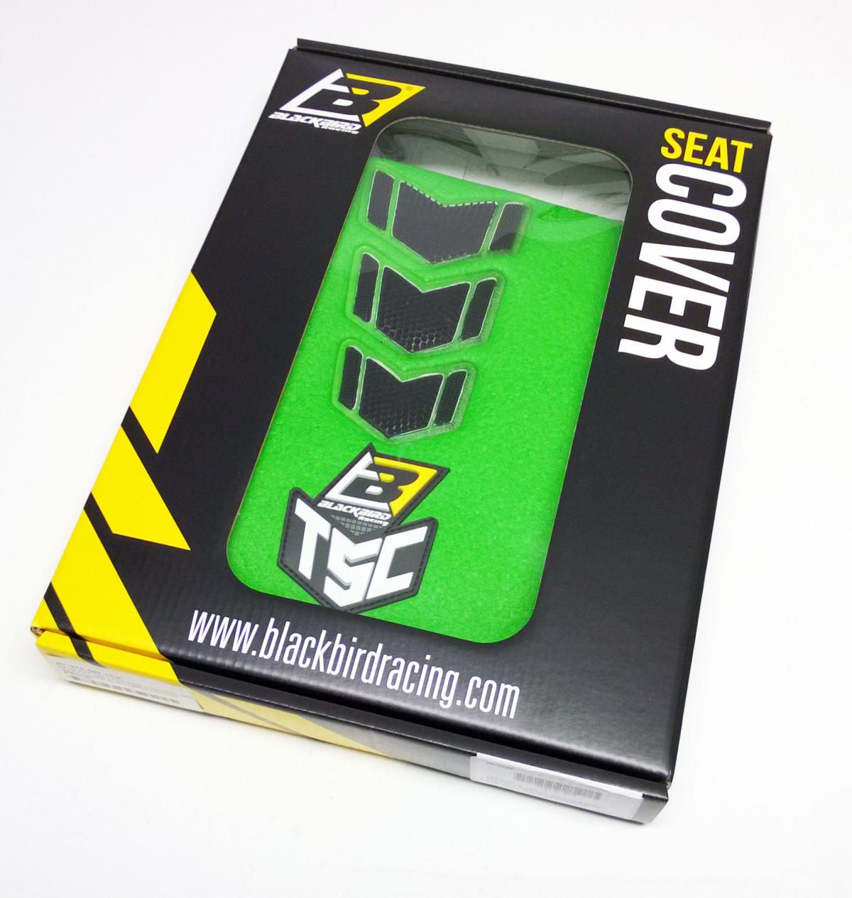 2019-24 KX 450F TRACTION CONTROL GREEN, SEAT COVER BLACKBIRD 1433J/01 thumbnail 3