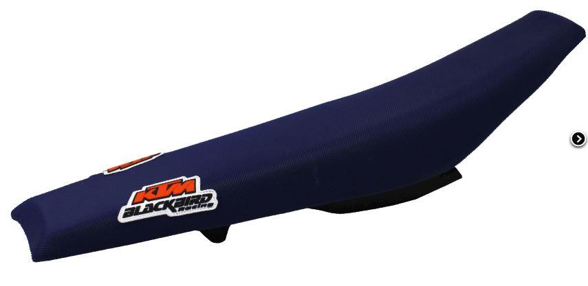 16-18 SX/SXF 17-19 EXC KTM BLUE MOON SEAT COVER, BLACKBIRD 1524/01 thumbnail 2