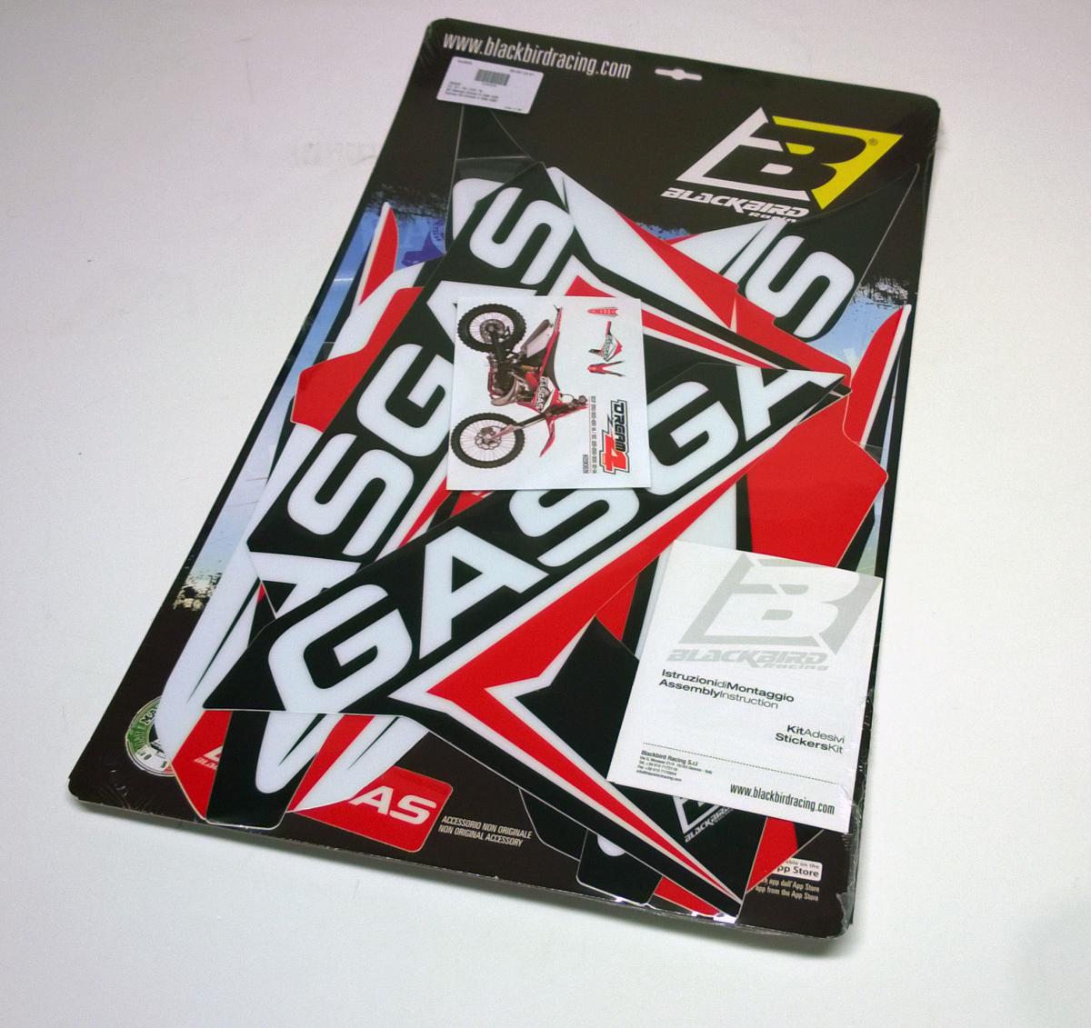 12-17 EC/ECF GAS GAS DREAM-4, BLACKBIRD DECAL KIT 2906N thumbnail 3