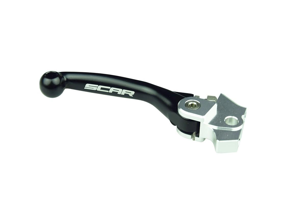 BRAKE FLEX LEVER BLACK 19-26 KAWASAKI KX 250 450 X ALUMINIUM ADJUSTABLE REACH SCAR PBL300 thumbnail 2