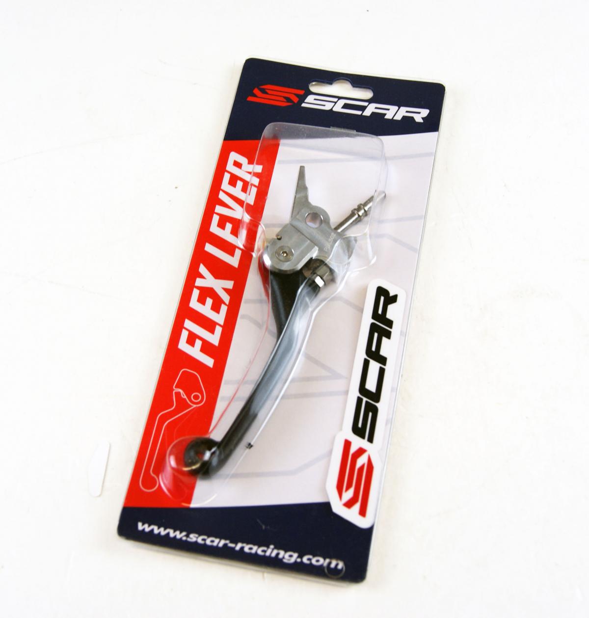 BRAKE FLEX LEVER BLACK 13-26 GAS GAS HUSQVARNA KTM MC TC SX 65 85 PIVOT UNBREAKABLE SCAR PBL502 thumbnail 3