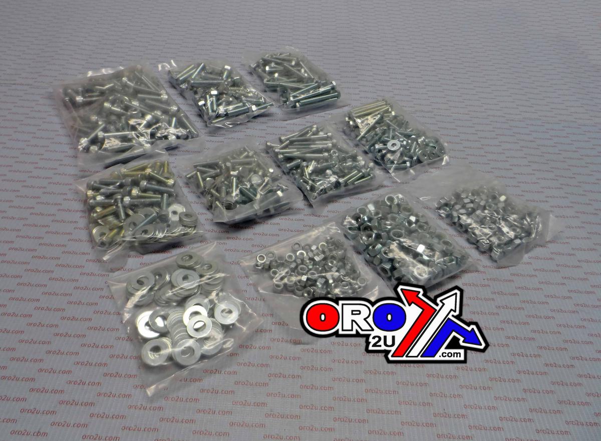 1000 KIT BOLTS, NUTS, WASHERS, ALLEN CAP SCREWS. thumbnail 2