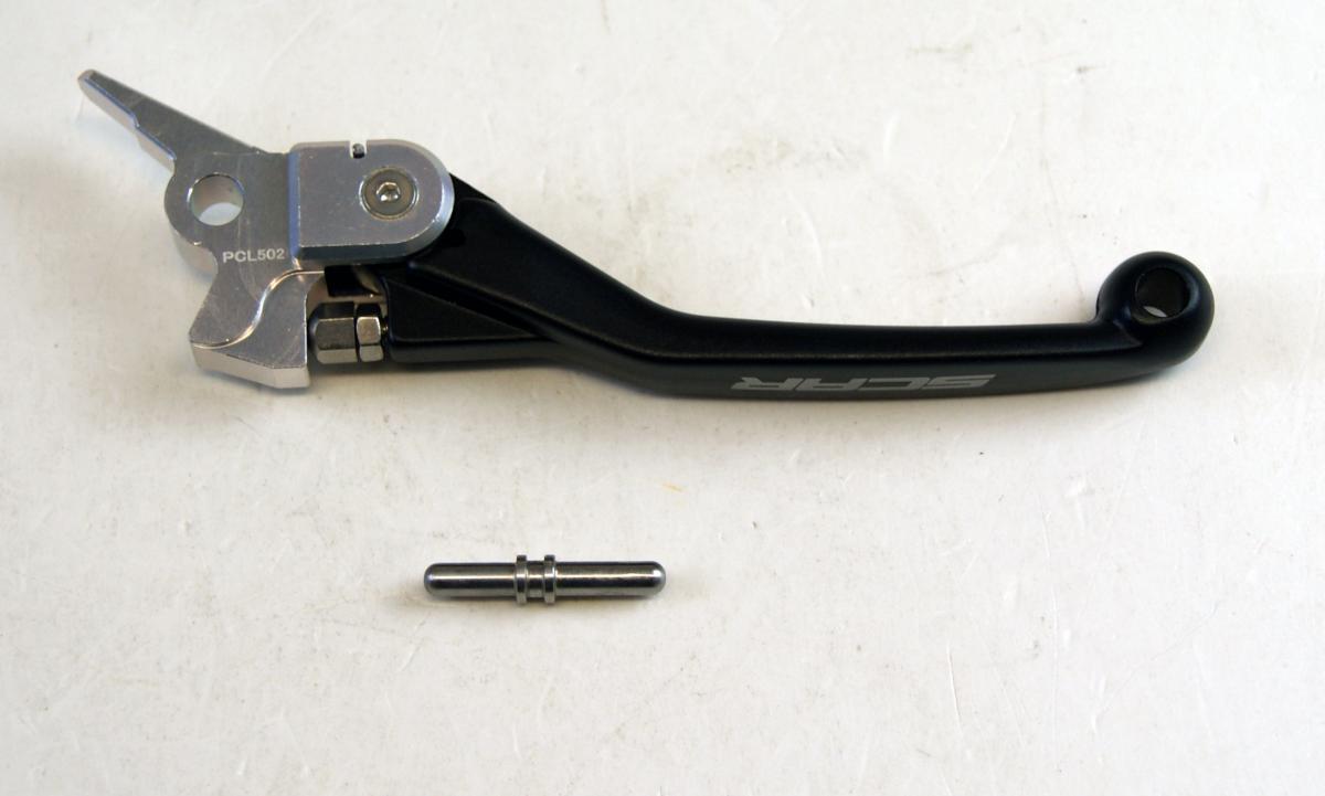 CLUTCH FLEX LEVER BLACK 13-26 GASGAS HUSQVARNA KTM STARK FUTURE MC TC SX VARG 65 85 SCAR PCL502 thumbnail 2