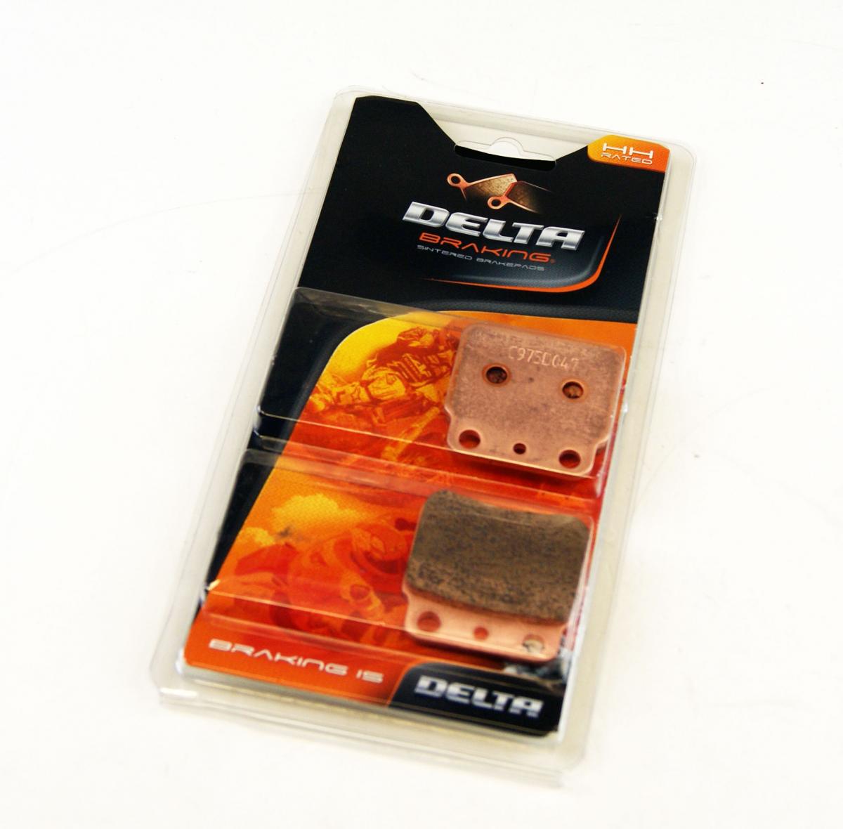 BRAKE PADS SINTERED METAL HD, DELTA MX-D EXTREME, MADE BY DELTA DB2470-D thumbnail 2