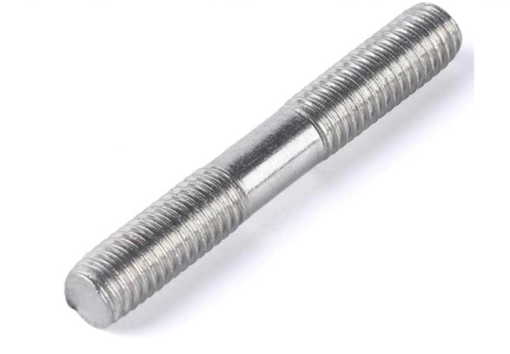 STUD M8 X 50 STAINLESS STEEL 304 WITH 20mm LONG THREADS image 1