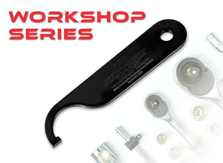 40MM PRE LOAD STEERING STEM WRENCH SPANNER FACTORY LINKS SWN-Z-002 image 1