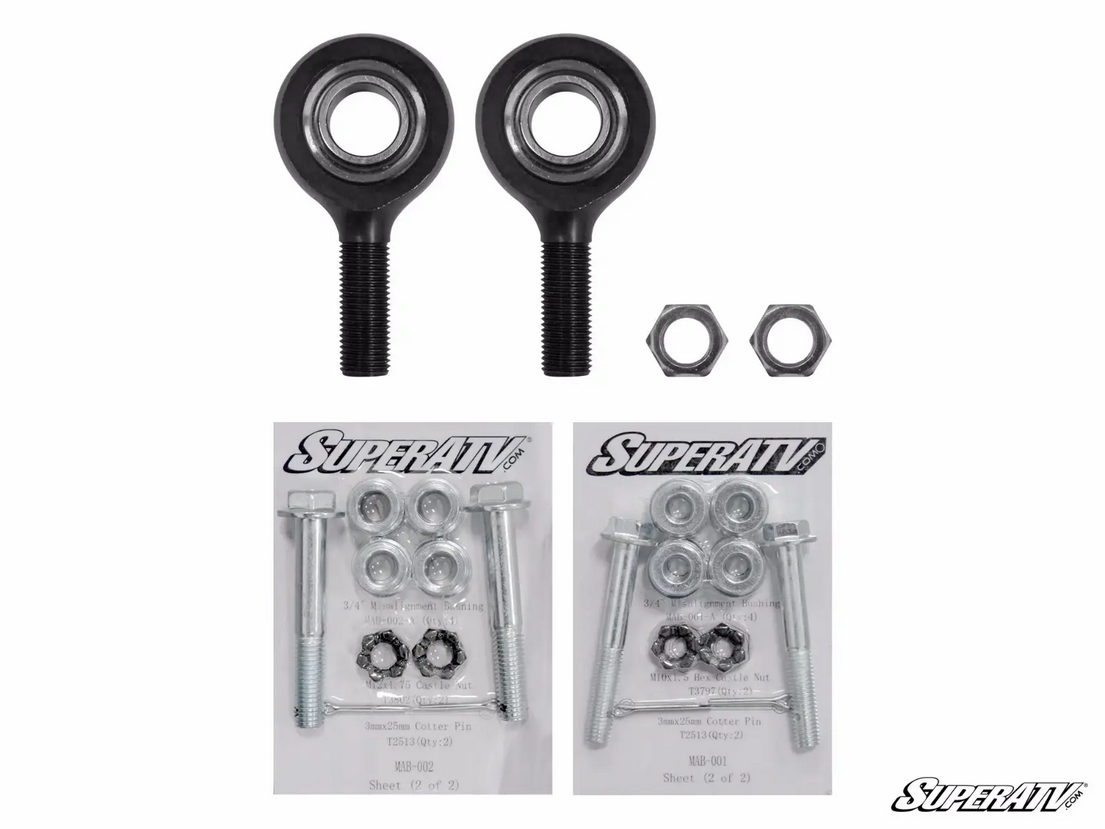 CANAM HEAVY DUTY OUTER TIE ROD END KIT, SUPERATV TRE-RP-002 image 1