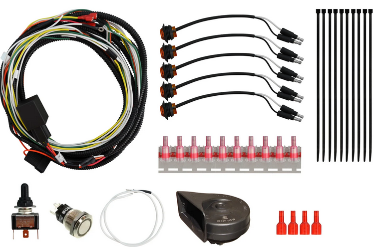 UTV/ATV UNIVERSAL PLUG & PLAY TURN SIGNAL KIT, CANAM, POLARIS, YAMAHA, KAWASAKI, CF MOTO SUPERATV TSK-003 image 1